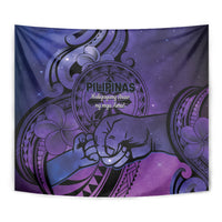 Philippines Father's Day Tapestry Polynesian Tattoo Galaxy Vibes
