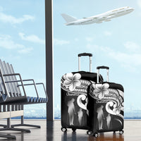 Guam Father's Day Luggage Cover Chamorro Latte Stone Polynesian Pattern