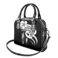 Guam Father's Day Shoulder Handbag Chamorro Latte Stone Polynesian Pattern