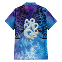 New Zealand Matariki Family Matching Puletasi and Hawaiian Shirt Aotearoa Maori New Year Manaia Galaxy Vibes LT14 - Polynesian Pride