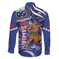 Samoa Independence Day Family Matching Long Sleeve Bodycon Dress and Hawaiian Shirt 1962 Proud Samoan Warrior LT14 - Polynesian Pride
