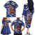 Samoa Independence Day Family Matching Off The Shoulder Long Sleeve Dress and Hawaiian Shirt 1962 Proud Samoan Warrior
