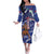 Samoa Independence Day Family Matching Off The Shoulder Long Sleeve Dress and Hawaiian Shirt 1962 Proud Samoan Warrior