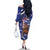 Samoa Independence Day Family Matching Off The Shoulder Long Sleeve Dress and Hawaiian Shirt 1962 Proud Samoan Warrior