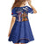 Samoa Independence Day Family Matching Off Shoulder Short Dress and Hawaiian Shirt 1962 Proud Samoan Warrior