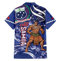 Samoa Independence Day Family Matching Summer Maxi Dress and Hawaiian Shirt 1962 Proud Samoan Warrior