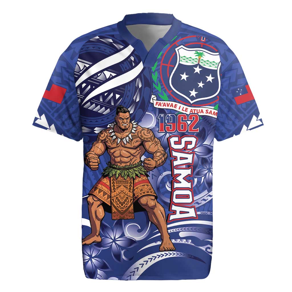 Samoa Independence Day Rugby Jersey 1962 Proud Samoan Warrior