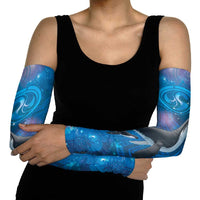 Paikea New Zealand Matariki Arm Sleeves Humpback Whale Taniko Motifs Ocean Vibes