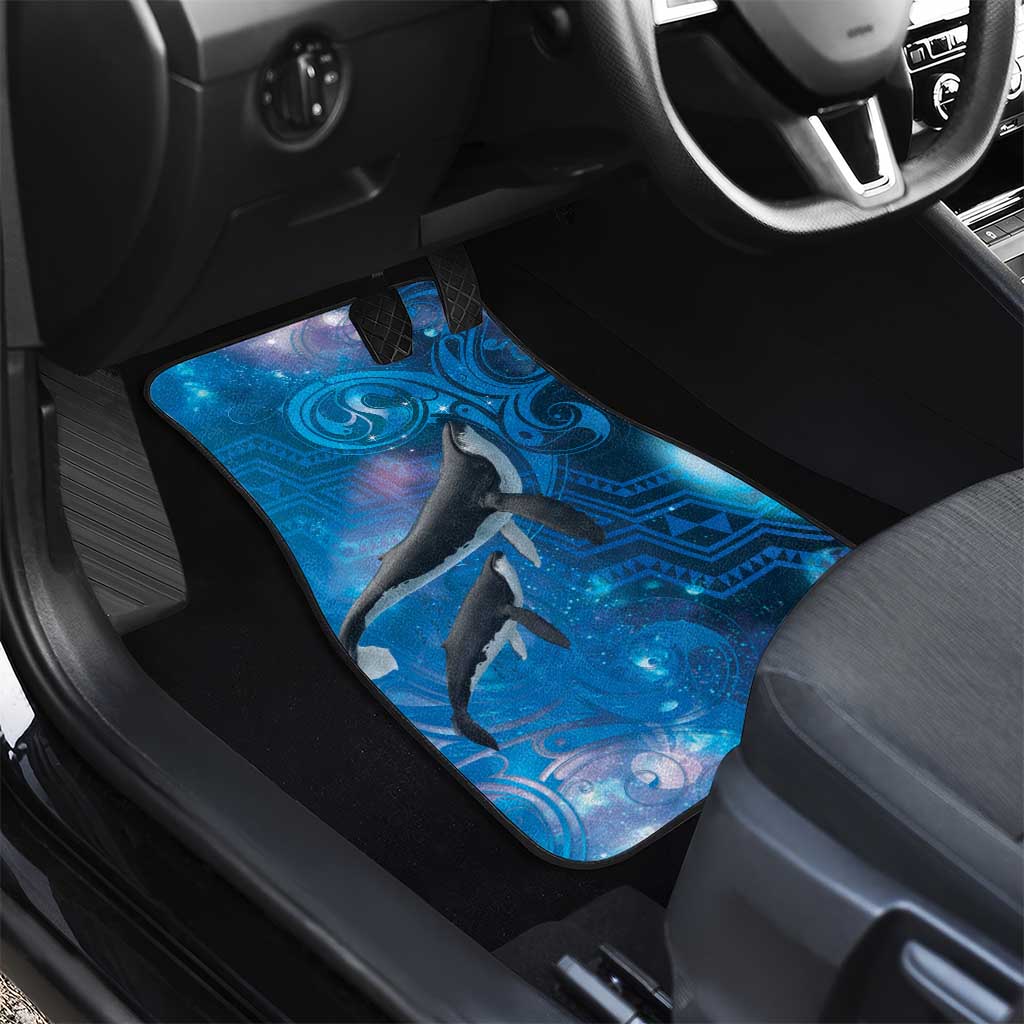 Paikea New Zealand Matariki Car Mats Humpback Whale Taniko Motifs Ocean Vibes