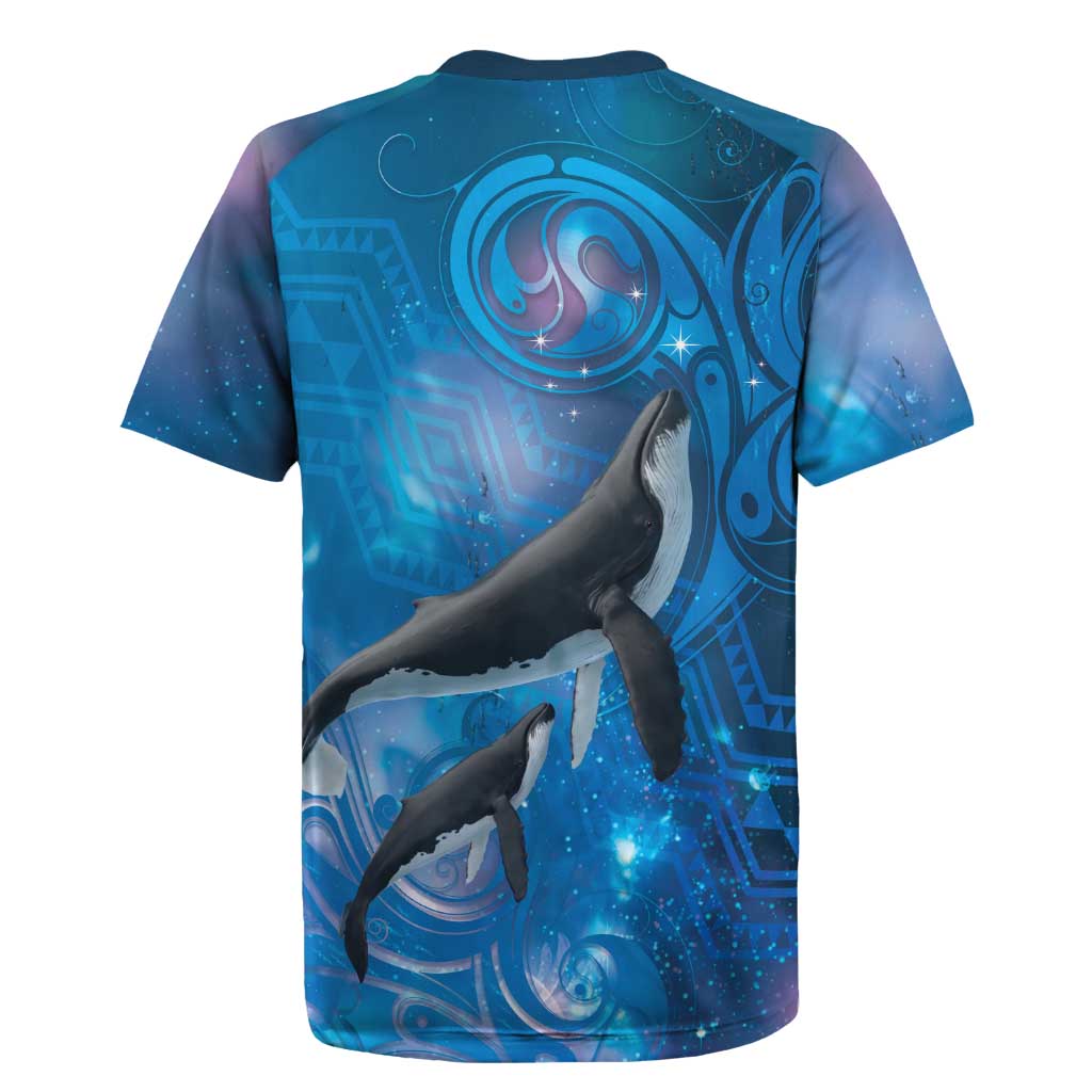 Paikea New Zealand Matariki Rugby Jersey Humpback Whale Taniko Motifs Ocean Vibes