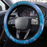 Paikea New Zealand Matariki Steering Wheel Cover Humpback Whale Taniko Motifs Ocean Vibes