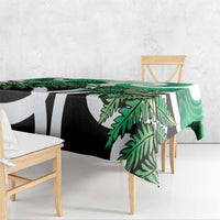 Piwakawaka New Zealand Matariki Tablecloth Maori New Year Silver Fern Green Galaxy