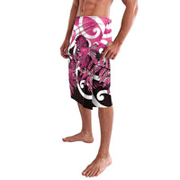 Piwakawaka New Zealand Matariki Lavalava Maori New Year Silver Fern Pink Galaxy