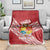 Tonga Rugby Custom Blanket Go ʻIkale Tahi Go Tongan Tapa Cloth