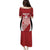 Tonga Rugby Custom Puletasi Go ʻIkale Tahi Go Tongan Tapa Cloth
