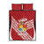 Tonga Rugby Custom Quilt Bed Set Go ʻIkale Tahi Go Tongan Tapa Cloth
