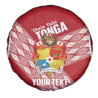 Tonga Rugby Custom Spare Tire Cover Go ʻIkale Tahi Go Tongan Tapa Cloth LT14 - Polynesian Pride