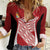 Tonga Rugby Custom Women Casual Shirt Go ʻIkale Tahi Go Tongan Tapa Cloth