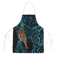 Maripi New Zealand Apron Maori Weapon Paua Shell Haka Fern