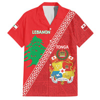Tonga And Lebanon Hawaiian Shirt 2026 Together Half Style