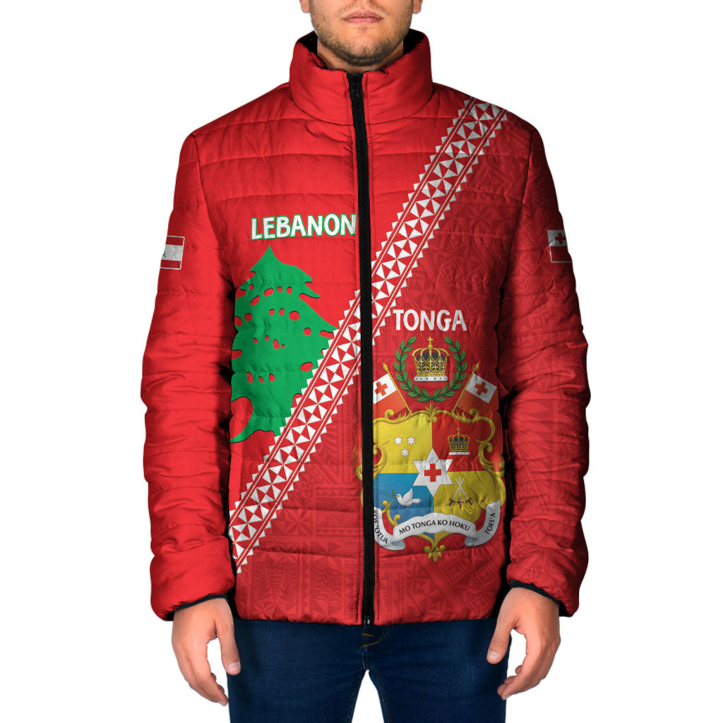 Tonga And Lebanon Padded Jacket 2026 Together Half Style
