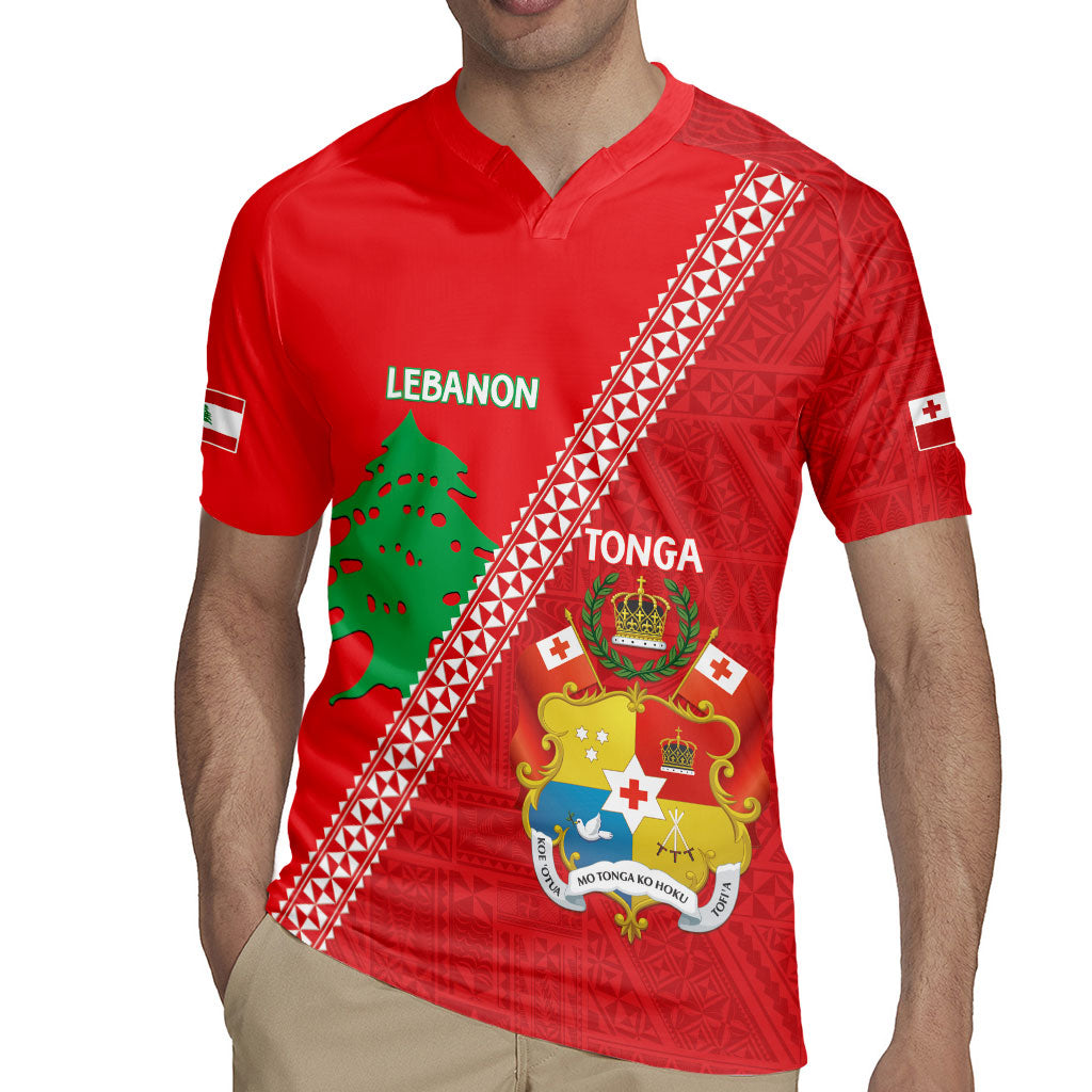 Tonga And Lebanon Rugby Jersey 2026 Together Half Style