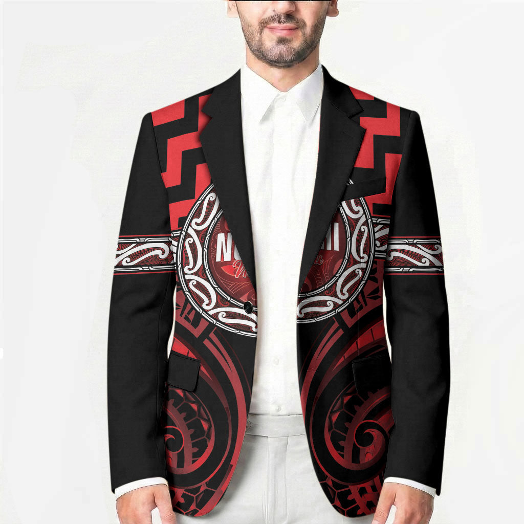 Aotearoa Ngapuhi Personalised Blazer Maori Iwi Poutama Puhoro Tattoo