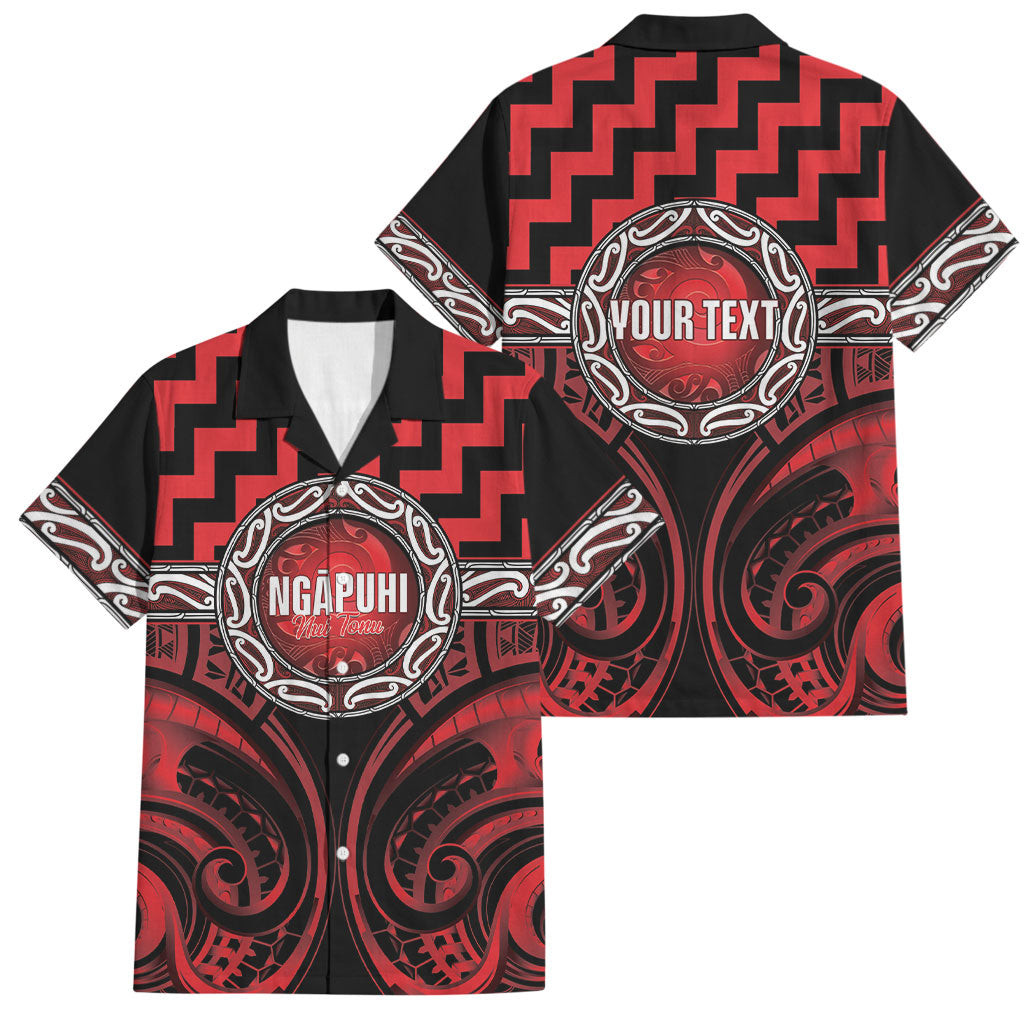 Aotearoa Ngapuhi Personalised Family Matching Long Sleeve Bodycon Dress and Hawaiian Shirt Maori Iwi Poutama Puhoro Tattoo