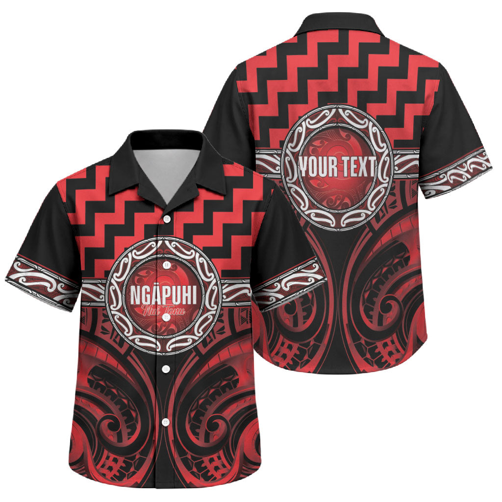 Aotearoa Ngapuhi Personalised Family Matching Summer Maxi Dress and Hawaiian Shirt Maori Iwi Poutama Puhoro Tattoo