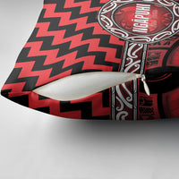 Aotearoa Ngapuhi Pillow Cover Maori Iwi Poutama Puhoro Tattoo
