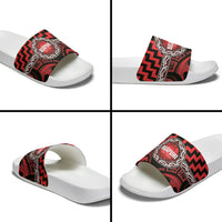 Aotearoa Ngapuhi Slide Sandals Maori Iwi Poutama Puhoro Tattoo