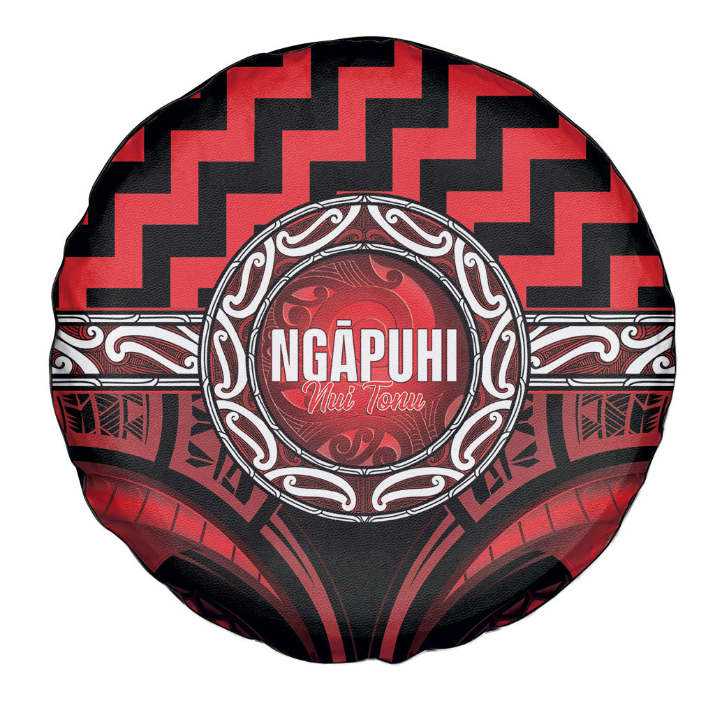 Aotearoa Ngapuhi Spare Tire Cover Maori Iwi Poutama Puhoro Tattoo