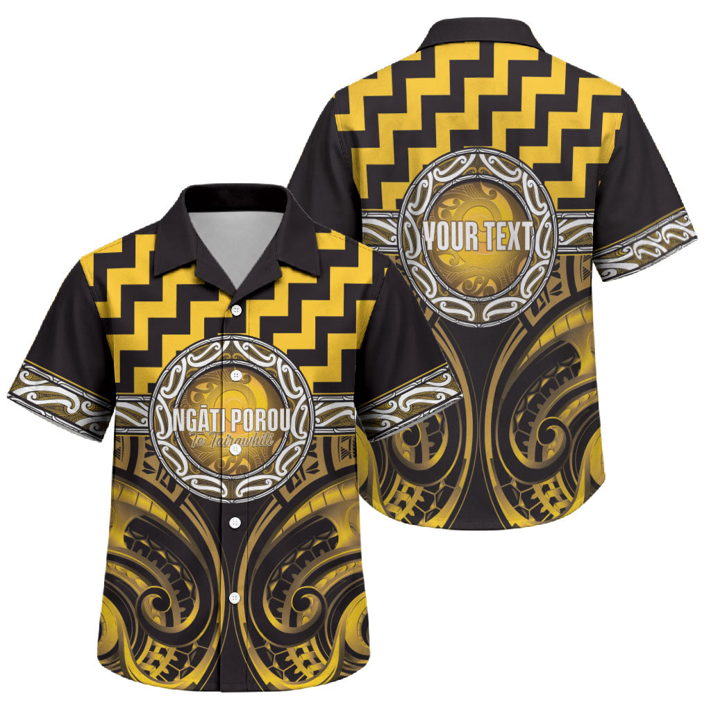 Aotearoa Ngati Porou Personalised Family Matching Summer Maxi Dress and Hawaiian Shirt Maori Iwi Poutama Puhoro Tattoo