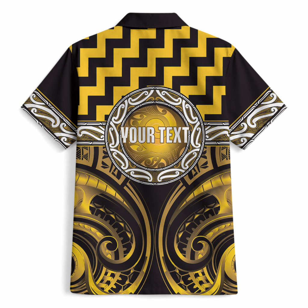 Aotearoa Ngati Porou Personalised Hawaiian Shirt Maori Iwi Poutama Puhoro Tattoo