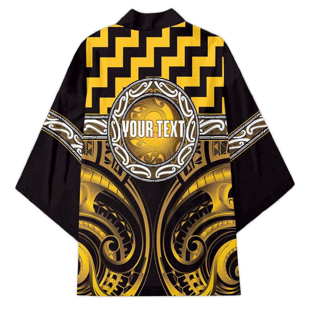 Aotearoa Ngati Porou Personalised Kimono Maori Iwi Poutama Puhoro Tattoo