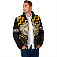 Aotearoa Ngati Porou Personalised Padded Jacket Maori Iwi Poutama Puhoro Tattoo