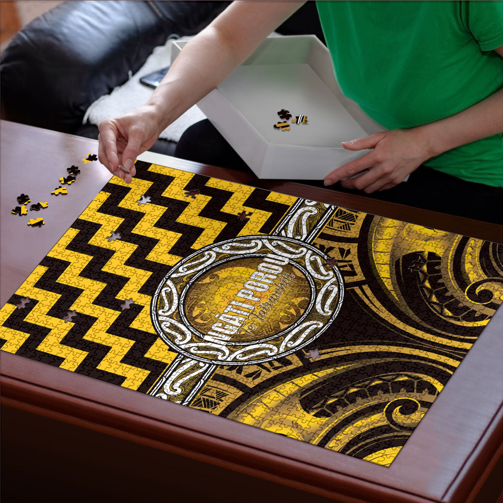 Aotearoa Ngati Porou Puzzle Maori Iwi Poutama Puhoro Tattoo