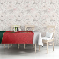 Rugby Tonga and Lebanon Tablecloth Mate Maa Tonga Cedars Together LT14 - Polynesian Pride