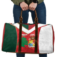 Rugby Tonga and Lebanon Travel Bag Mate Maa Tonga Cedars Together LT14 Multicolor - Polynesian Pride