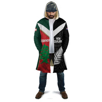 Custom Rugby New Zealand and Lebanon Cloak All Black Cedars Together LT14 - Polynesian Pride