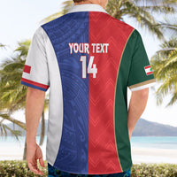 Custom Rugby Samoa and Lebanon Hawaiian Shirt Toa Samoa Cedars Together LT14 - Polynesian Pride