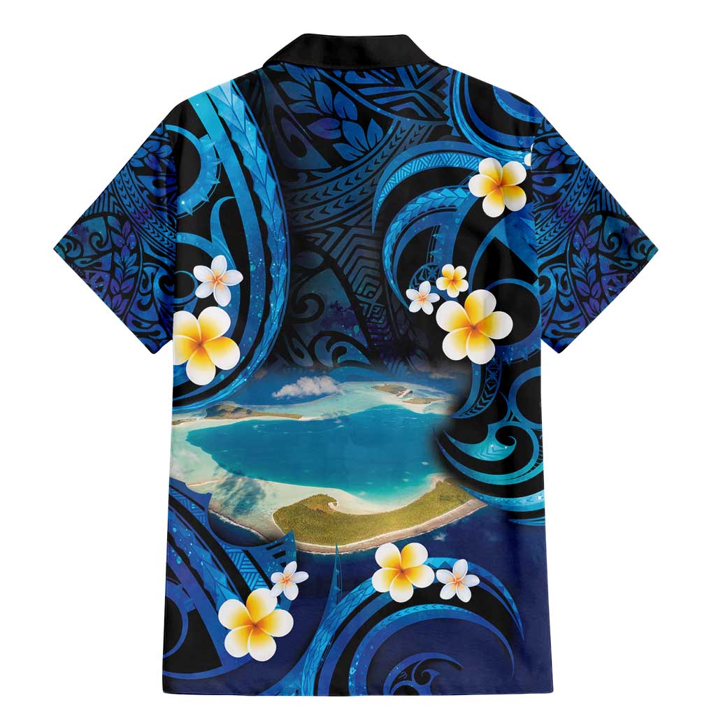 French Polynesia Tetiaroa Atoll Family Matching Mermaid Dress and Hawaiian Shirt Polynesian Curves Style LT14 - Polynesian Pride
