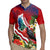 Personalised Kiribati Tarawa Atoll Rugby Jersey Frigate Bird With Map Tropical Style