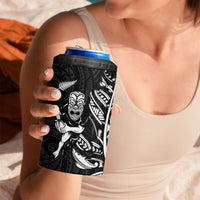 New Zealand and Ireland Rugby 4 in 1 Can Cooler Tumbler Maori Tiki Fern Irish Celtic Cross LT14 - Polynesian Pride