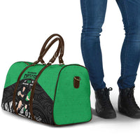 New Zealand and Ireland Rugby Travel Bag Chicago 2025 Go All Black Shamrocks LT14 - Polynesian Pride