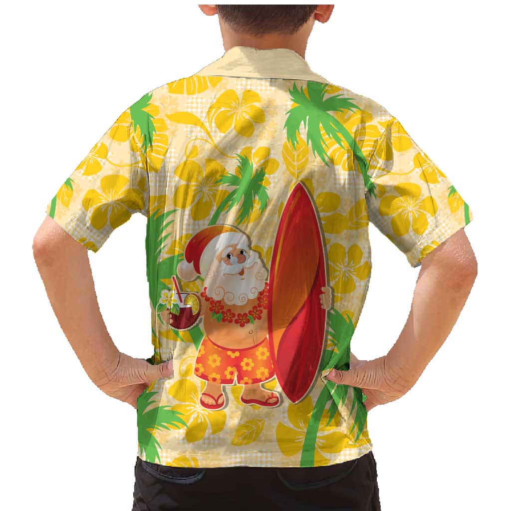 Aloha Hawaii Christmas Family Matching Mermaid Dress and Hawaiian Shirt Mele Kalikimaka Funny Santa Palaka Quilt Motifs LT14 - Polynesian Pride