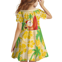 Aloha Hawaii Christmas Family Matching Tank Maxi Dress and Hawaiian Shirt Mele Kalikimaka Funny Santa Palaka Quilt Motifs LT14 - Polynesian Pride