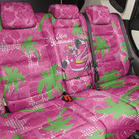 Aloha Hawaii Christmas Back Car Seat Cover Mele Kalikimaka Chill Flamingo Palaka Quilt Motifs LT14 - Polynesian Pride
