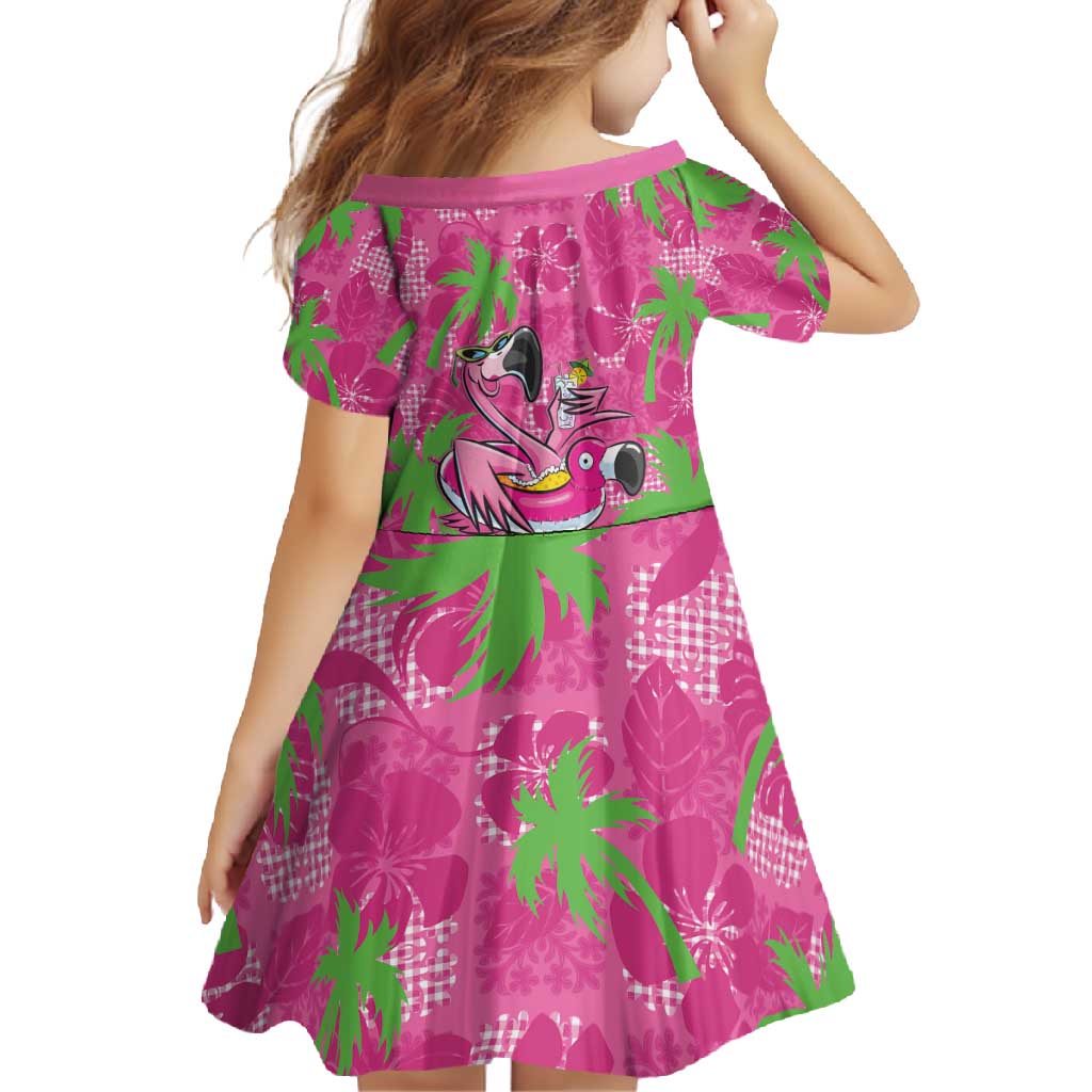 Aloha Hawaii Christmas Family Matching Off Shoulder Maxi Dress and Hawaiian Shirt Mele Kalikimaka Chill Flamingo Palaka Quilt Motifs LT14 - Polynesian Pride