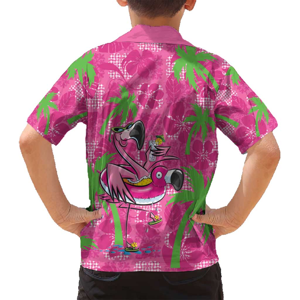 Aloha Hawaii Christmas Family Matching Tank Maxi Dress and Hawaiian Shirt Mele Kalikimaka Chill Flamingo Palaka Quilt Motifs LT14 - Polynesian Pride